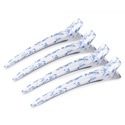 4.8" Pro Sectioning Hair Clips - Porcelia Qing