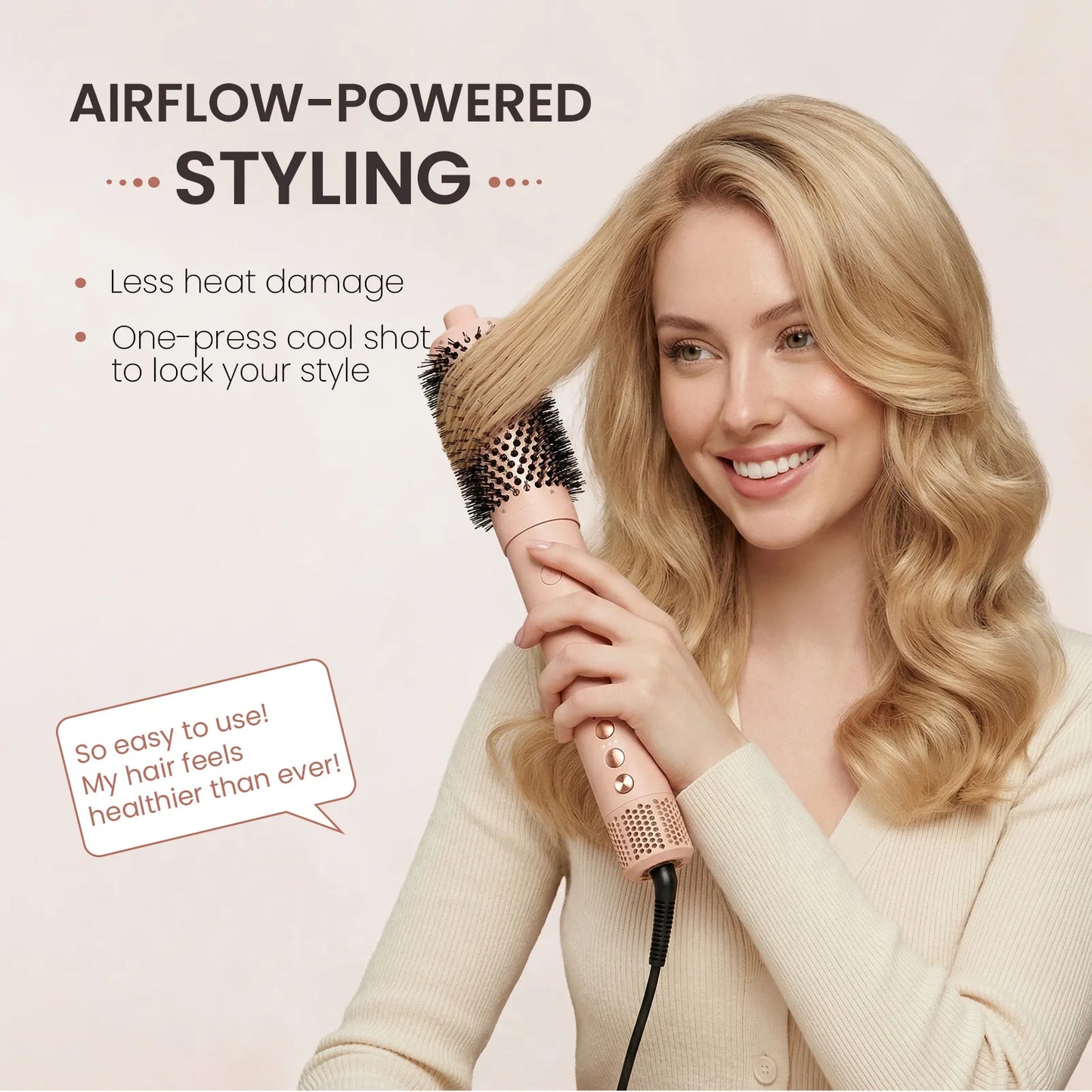 1.7" HyperFlow Blow Dryer Brush Replacement Barrel