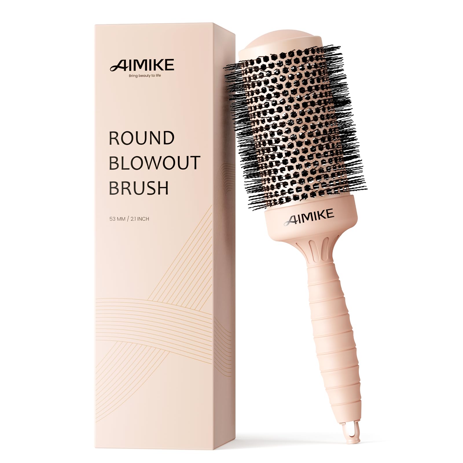 Round Brush for Blow Out (Pink)-XL Size Ship to US Only