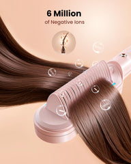 Hair Straightener Brush S10 Pink