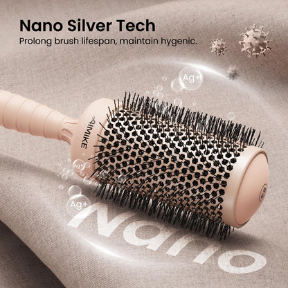 Round Brush for Blow Out (Pink)