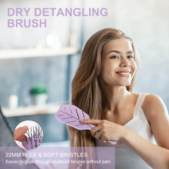 Bio-Based Detangling Hair Brush(Wheat Straw)