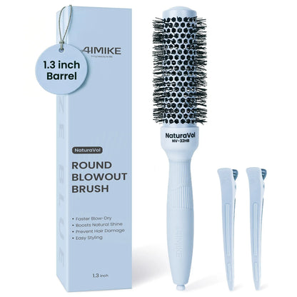Naturavol Nylon Bristle Round Brush (Morandi Color)