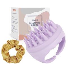 Eco-Friendly Scalp Massager Shampoo Brush（Round）