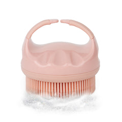 AIMIKE Body Brush Gentle Exfoliating Loofah, Handheld Silicone Body Scrubber Bath Brush, Easy to Clean & Lathers Well, More Hygienic